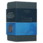 Firetree Thins Milk Solomon Islands 40% cocoa chocolate box in blue and dark gray