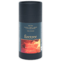 Firetree Vanuatu Malekula 72% dark gray hot chocolate cylinder with teal floral label