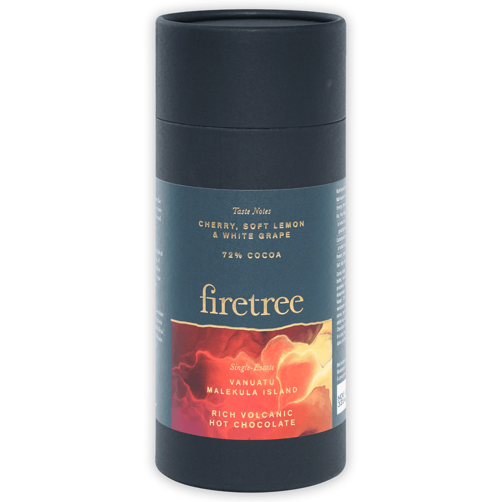 Firetree Vanuatu Malekula 72% Drinking Chocolate – Bar & Cocoa