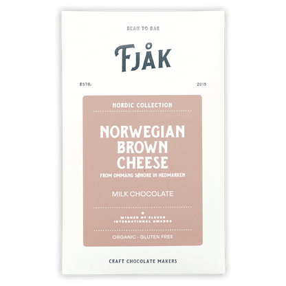Fjåk Brown Cheese Milk Chocolate 45% (Nordic Collection)
