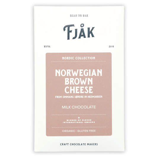 Fjåk Brown Cheese Milk Chocolate 45% (Nordic Collection)