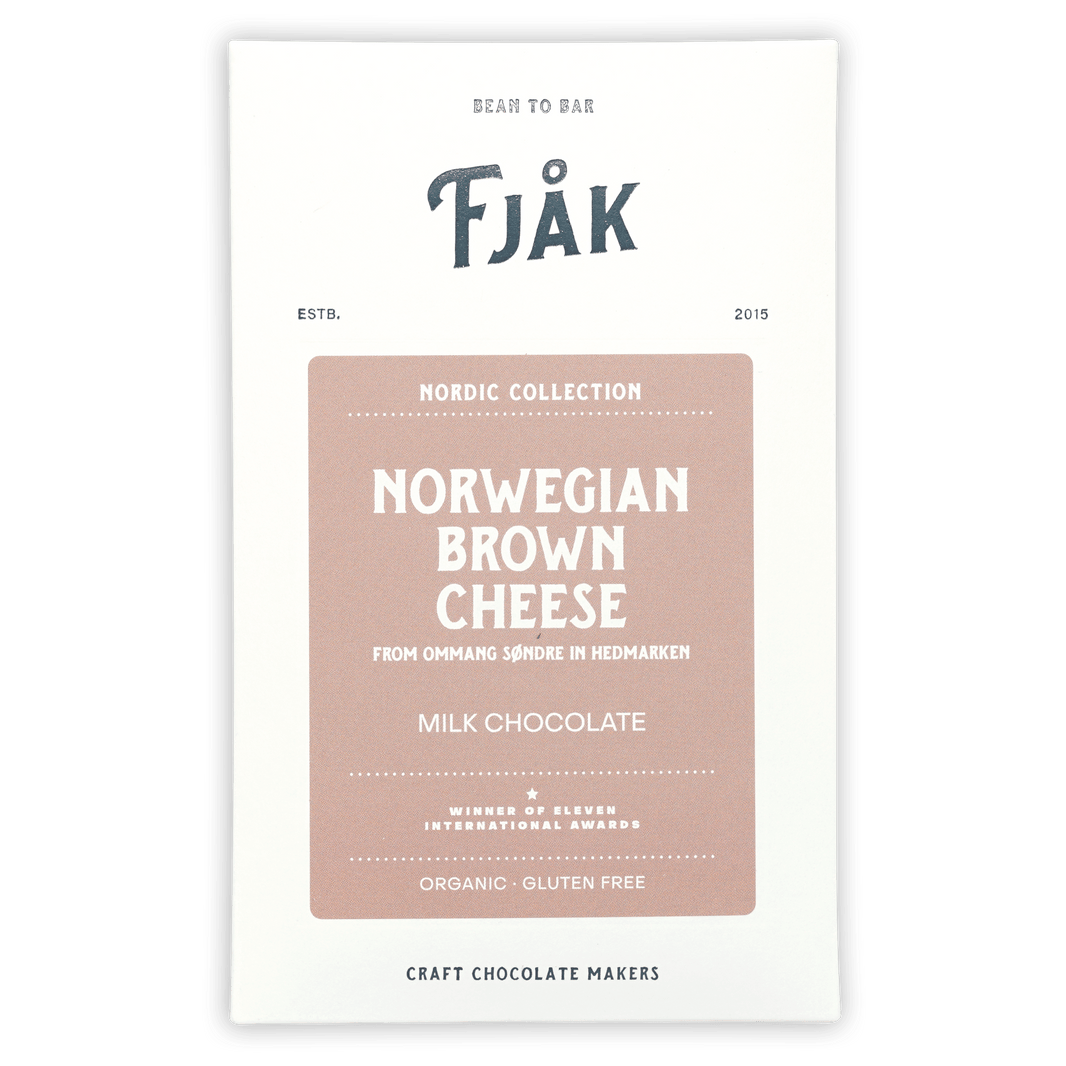 Fjåk Brown Cheese Milk Chocolate 45% (Nordic Collection)