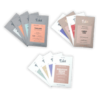 Fjåk Chocolate Bundles (4 Bars) in assorted flavors and minimalist wrappers