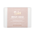 Fjåk brown cheese caramels in milk chocolate gift box, 6 pcs