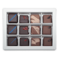Fjåk chocolate coated mixed caramels 12 pcs box with unique truffles