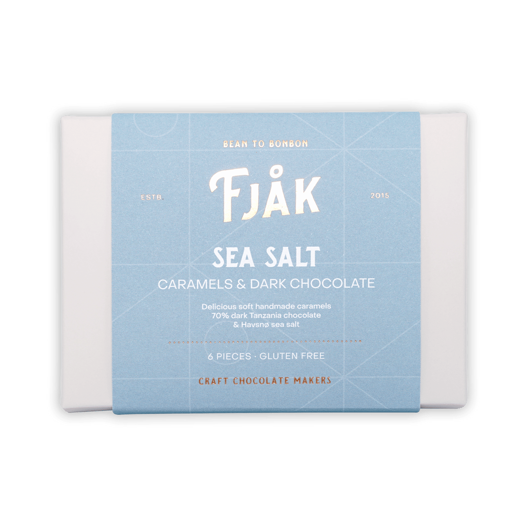 Fjåk Chocolate Coated Salted Caramels (6 pcs)