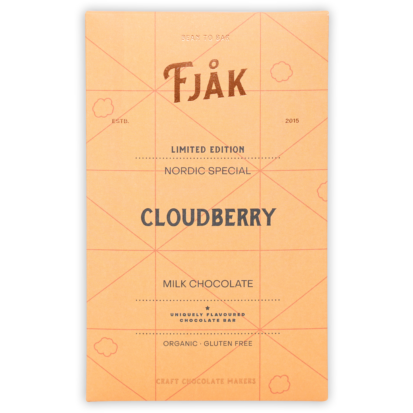 Fjåk Cloudberry Milk Chocolate 50% (Limited Edition)