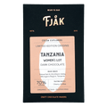 Fjåk Dark Tanzania 70% microlot womens lot dark chocolate bar packaging