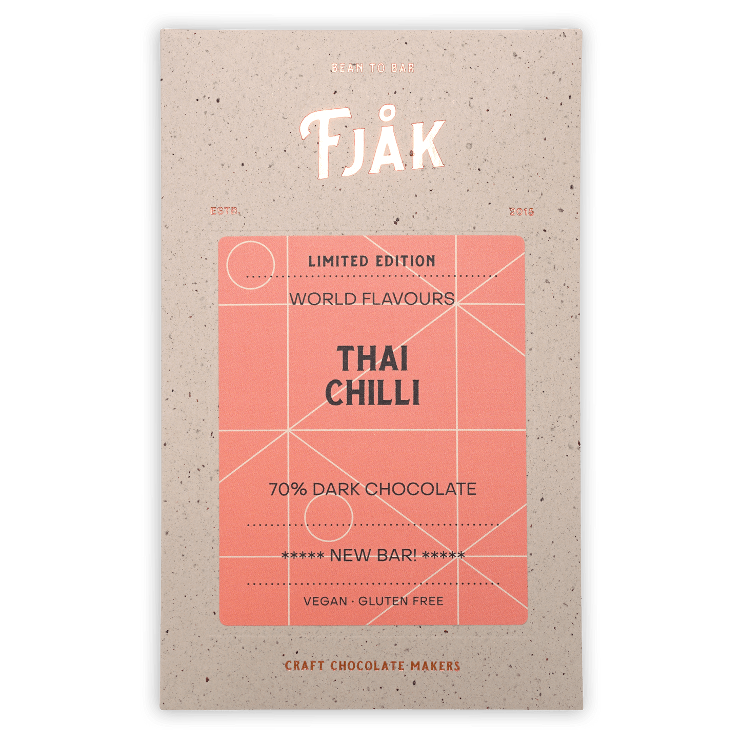 Fjåk Dark Thai Chili 70% (Limited Edition)