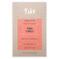Fjåk Thai Chili 70% dark chocolate bar in speckled beige wrapper