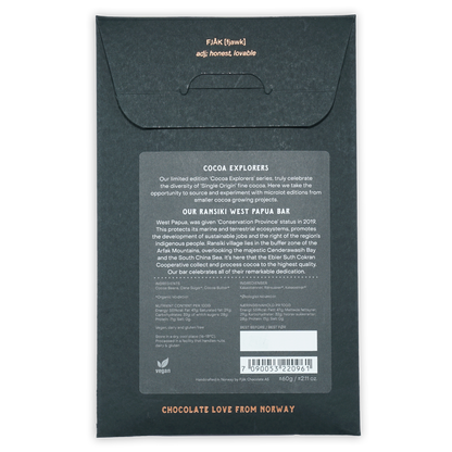 Fjåk Dark West Papua 70% (Limited Microlot Series)