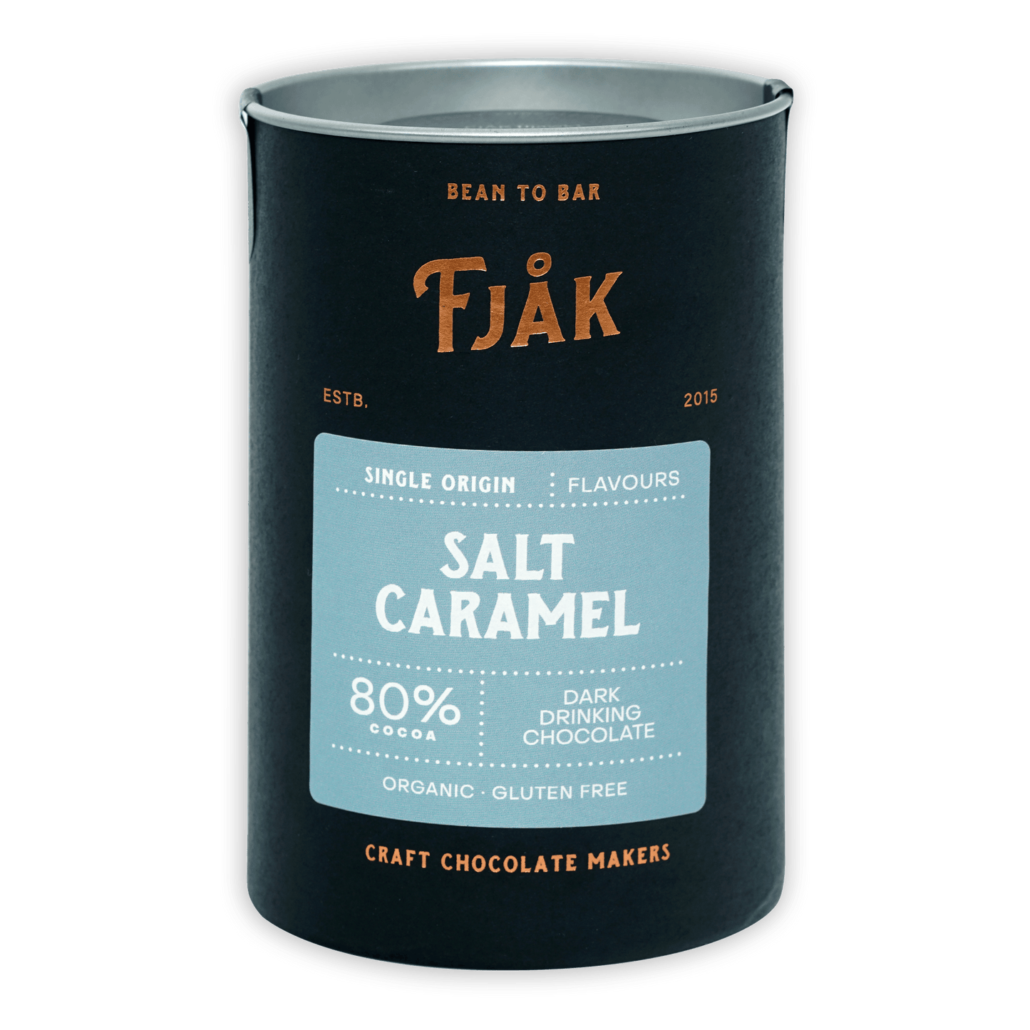Fjåk Drinking Chocolate Dark Salt Caramel 80%