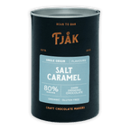 Fjåk salt caramel dark drinking chocolate 80% black tin