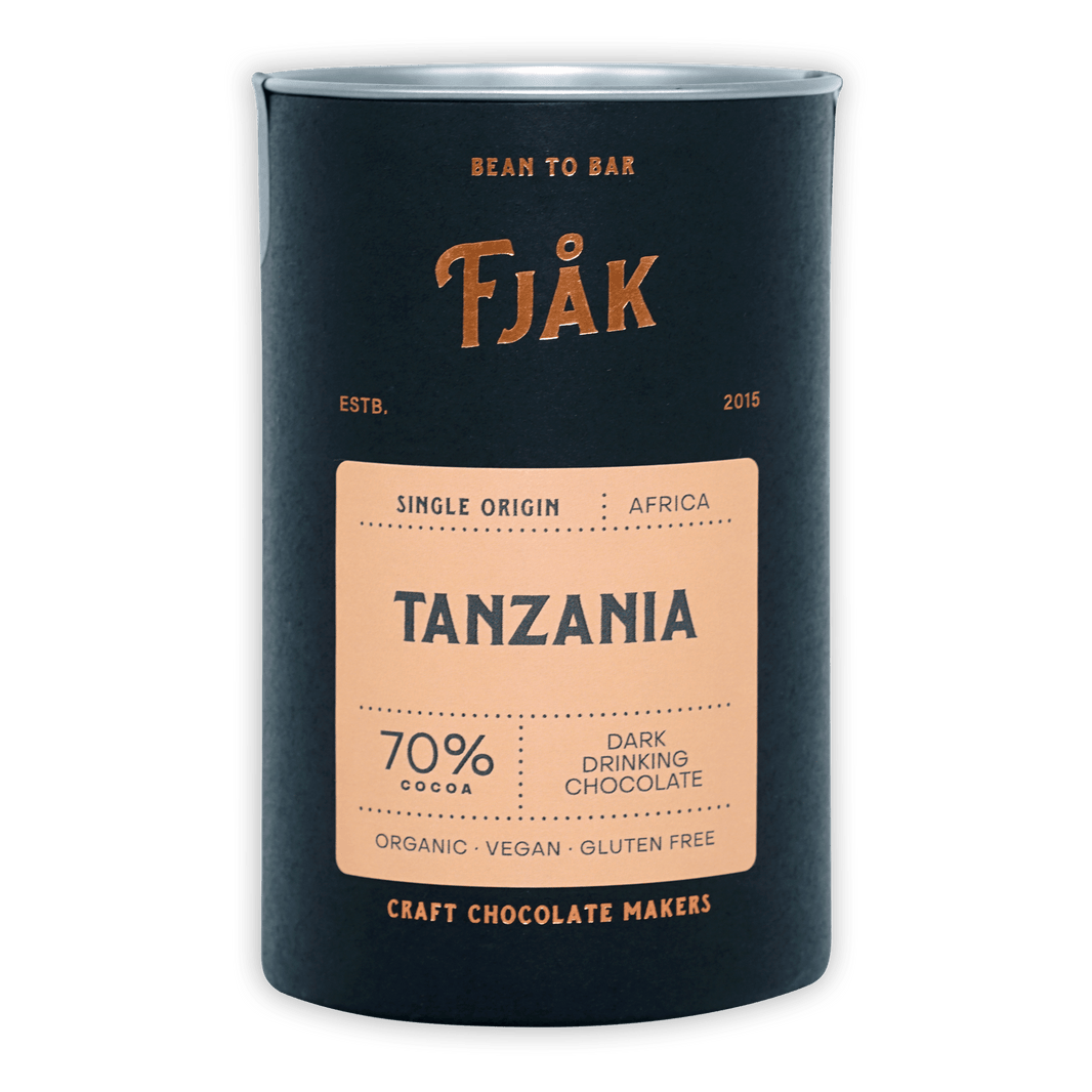 Fjåk Drinking Chocolate Dark Tanzania 70%