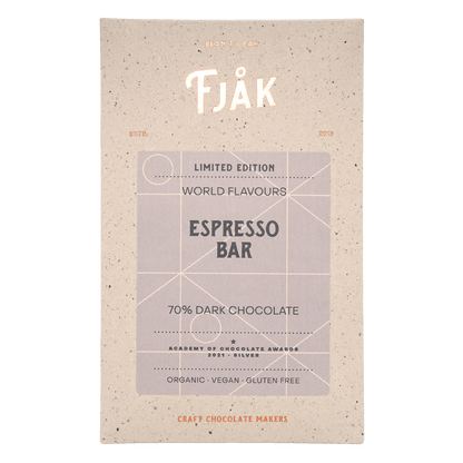 Fjåk Espresso Dark Chocolate 70%