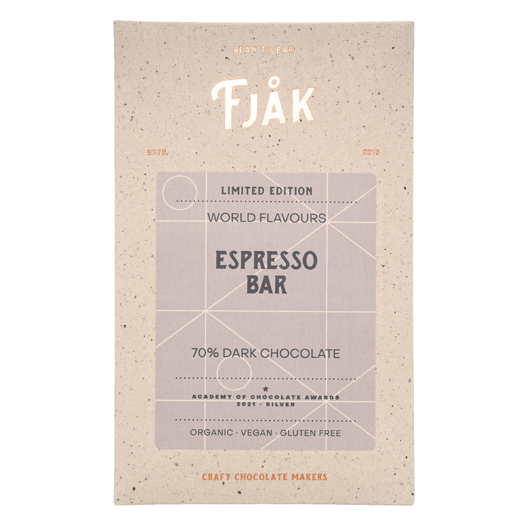 Fjåk Espresso Dark Chocolate 70% (Limited Edition)