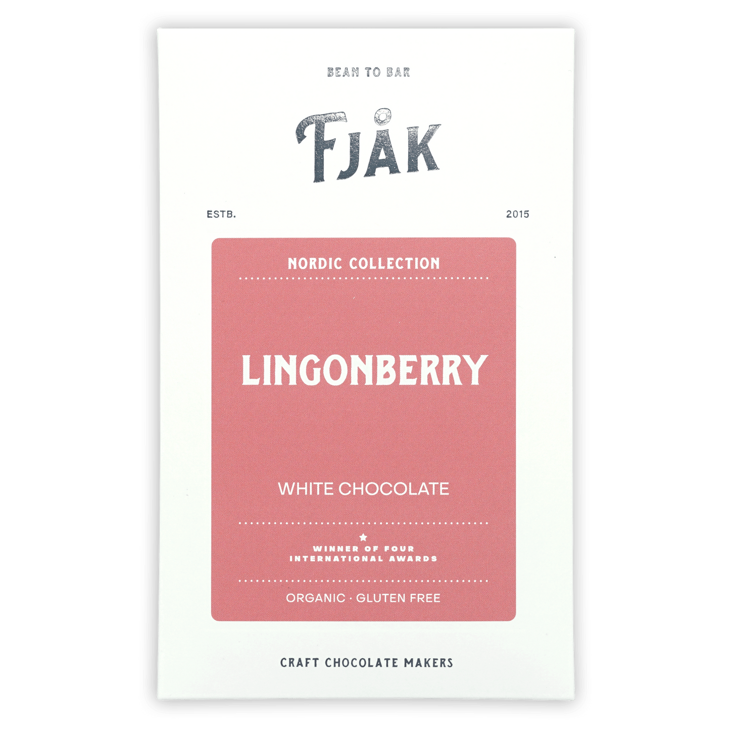 Fjåk Lingonberry White Chocolate (Nordic Collection)