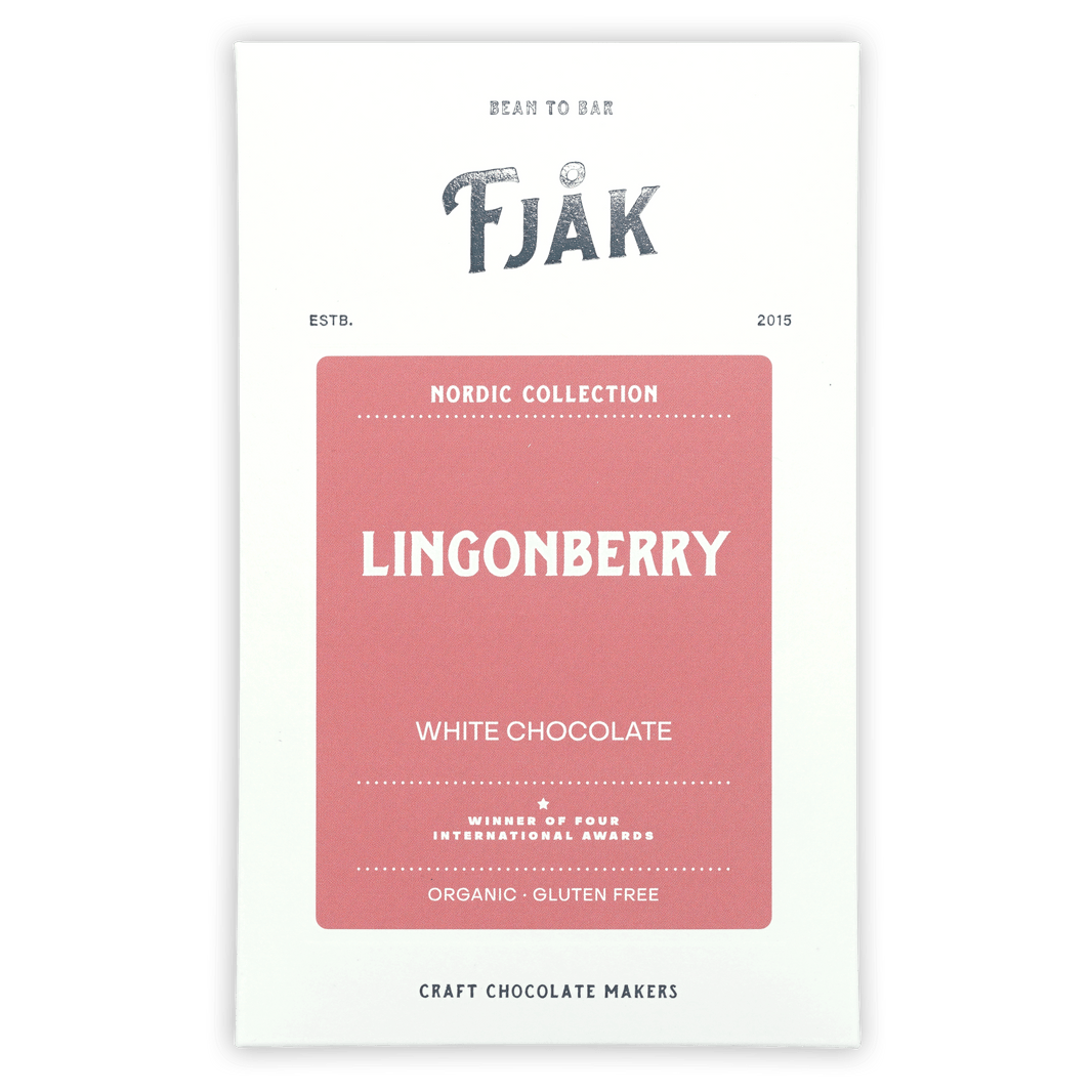 Fjåk Lingonberry White Chocolate (Nordic Collection)