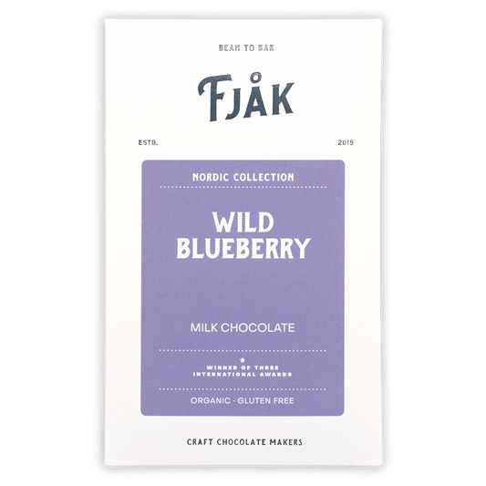 Fjåk Blueberry Milk Chocolate 50% (Nordic Collection)