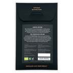 Black matte Fjåk Norwegian Gin Dark Chocolate 60% packaging