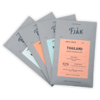 Fjåk Chocolate Bundles: 85% gray-wrapped Thai single-origin dark bars