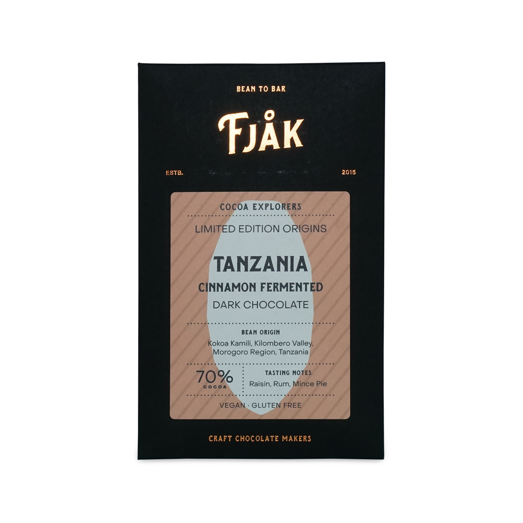 Fjak Cinnamon Fermentd Tanzania Microlot 70% (Explorer Series)