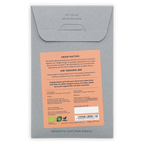 Fjåk Tanzania Dark Chocolate 75% gray textured wrapper with orange label