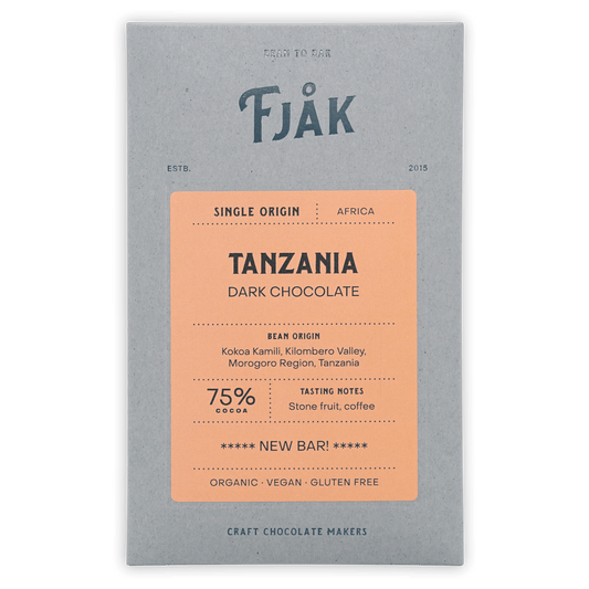 Fjåk Tanzania Dark Chocolate 75%