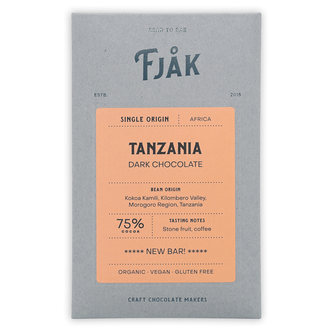 Fjåk Tanzania Dark Chocolate 75%