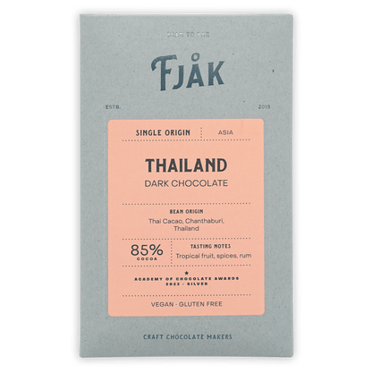 Fjåk Thailand Dark Chocolate 85%