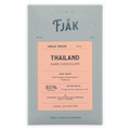 Fjåk Thailand Dark Chocolate 85% pale pink blue wrapper