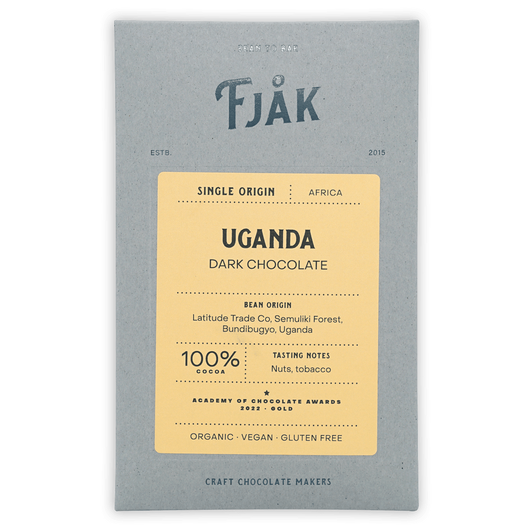 Fjåk Uganda Dark Chocolate 100%