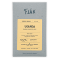 Fjåk Uganda Dark Chocolate 100% bar wrapper