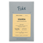 Fjåk Uganda Dark Chocolate 100% bar wrapper