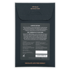 Fjak Vermouth OClock limited edition dark gray matte chocolate bar packaging