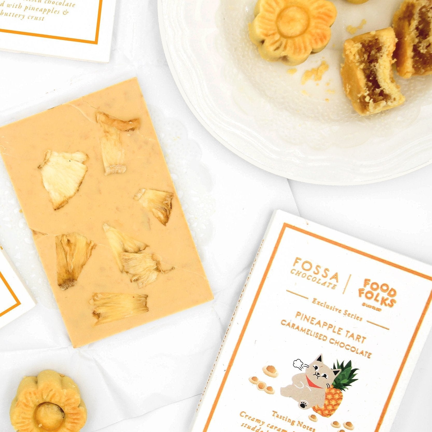 Fossa Caramelized White Chocolate Pineapple Tart limited edition bar