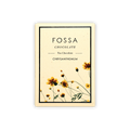 Fossa Dark Milk Chocolate Chrysanthemum Tea 53% cream box with floral design