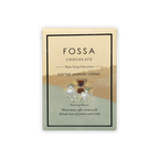 Fossa Dark Milk Chocolate Coffee Jasmine Creme bar with beige green label
