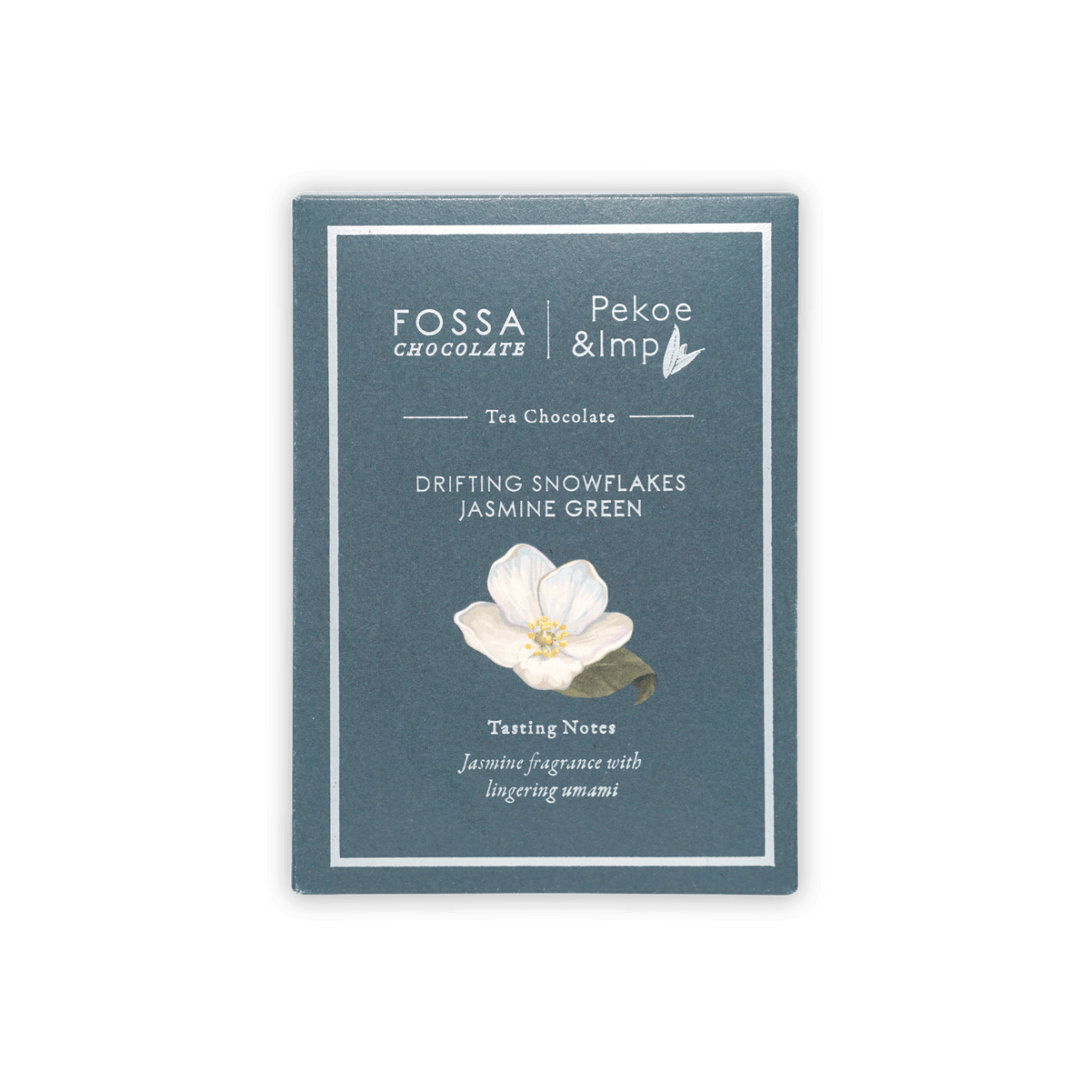 Fossa Jasmine Green Tea Milk Chocolate Bar 51% – Bar & Cocoa