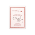 Fossa Milk Chocolate Honey Orchid Dancong Hongcha 52% bar in white wrapper
