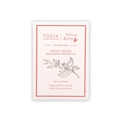 Fossa Milk Chocolate Honey Orchid Dancong Hongcha 52%