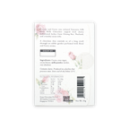 Fossa Dark Milk Chocolate Lychee Rose 54% white wrapper with floral design
