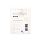 Fossa White Chocolate Matcha & Yuzu limited edition back packaging