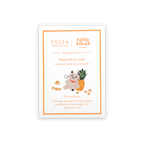 Fossa Caramelized White Chocolate Pineapple Tart package with cat illustration