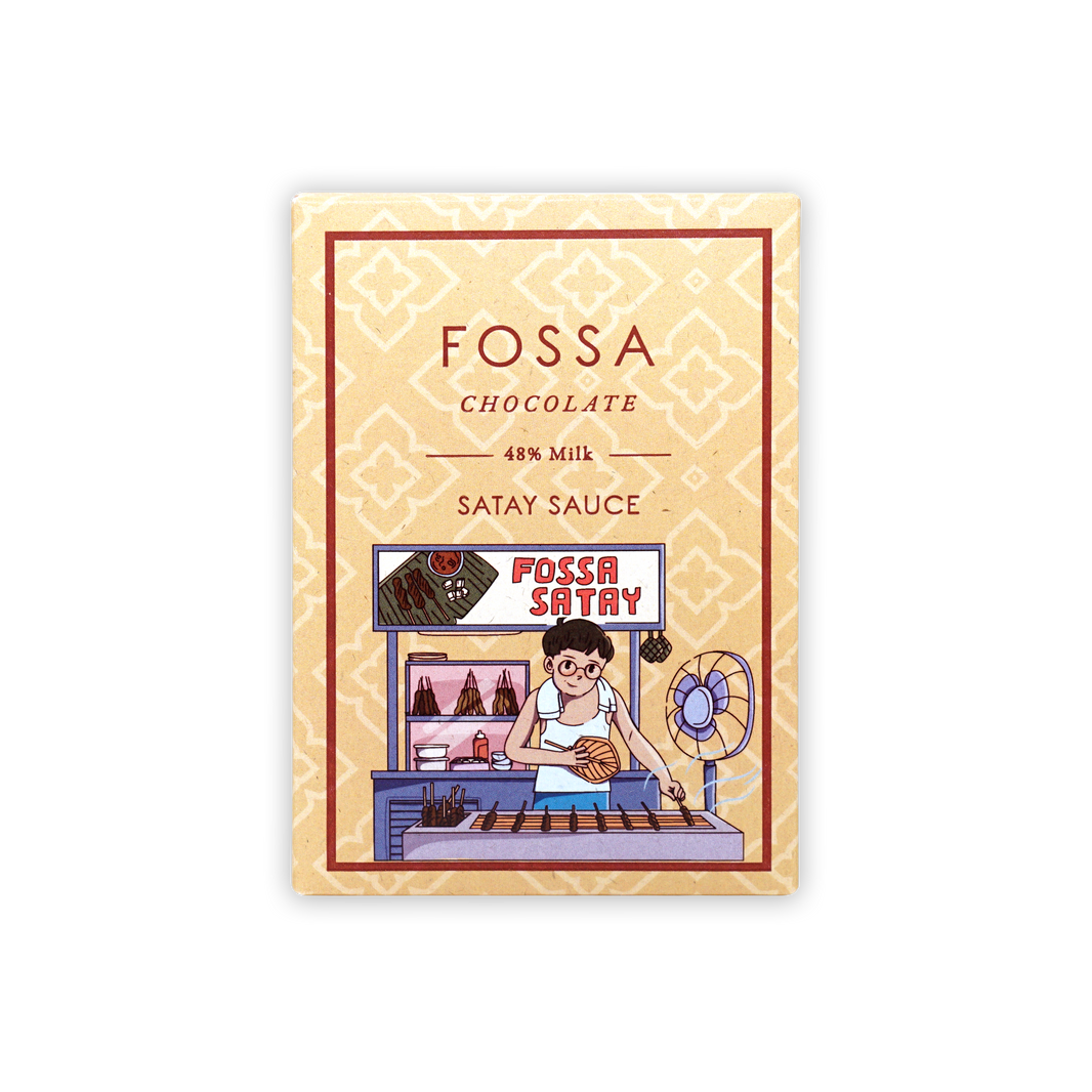 Fossa Chocolate Satay Sauce Milk 48%