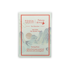Fossa white rectangular chocolate box with red border, pekoe and imp tea landscape