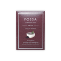 Fossa Milk Chocolate Pulut Hitam 44% maroon bar with bowl and leaf