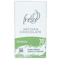Fresco Ghana Dark Roast 70% artisan chocolate bar from Ghana