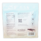 French Broad Dark Chocolate Baking Sticks 68% in light blue package
