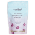 French Broad dark chocolate Montmorency cherries in blue pouch